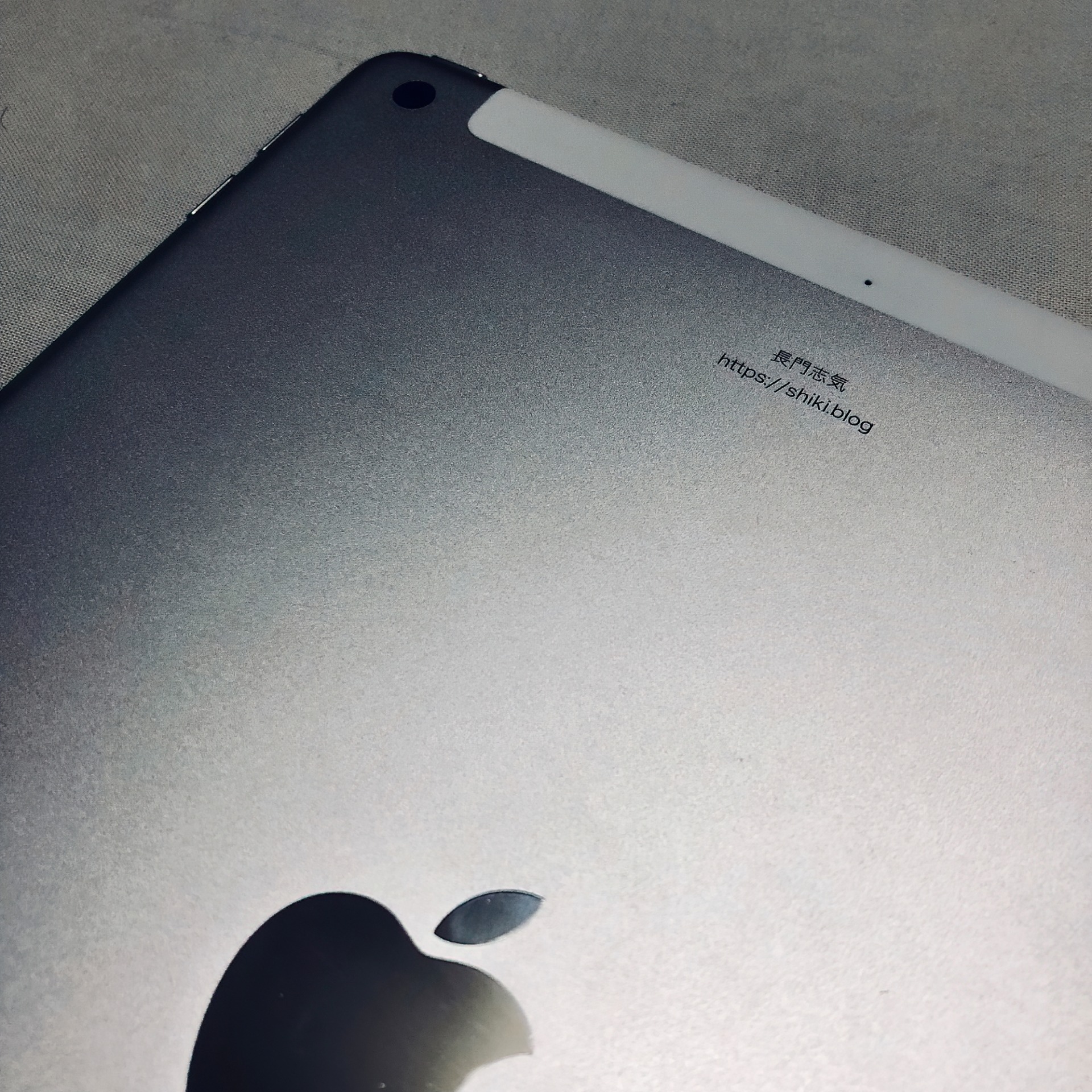 刻印入りiPad